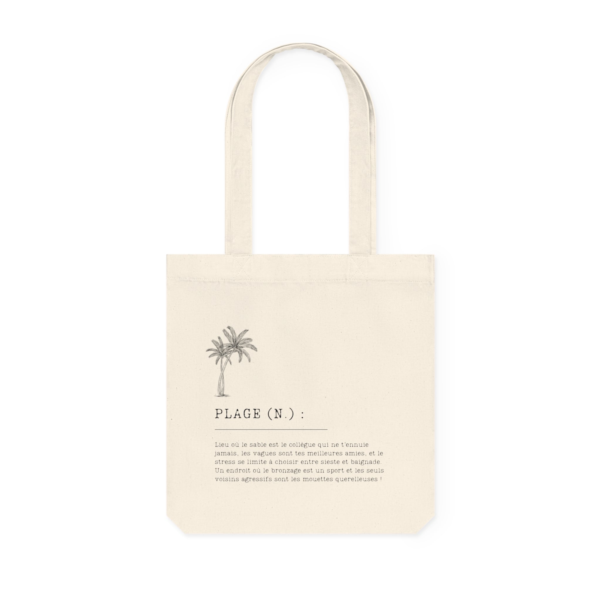 Définition Plage Tote Bag