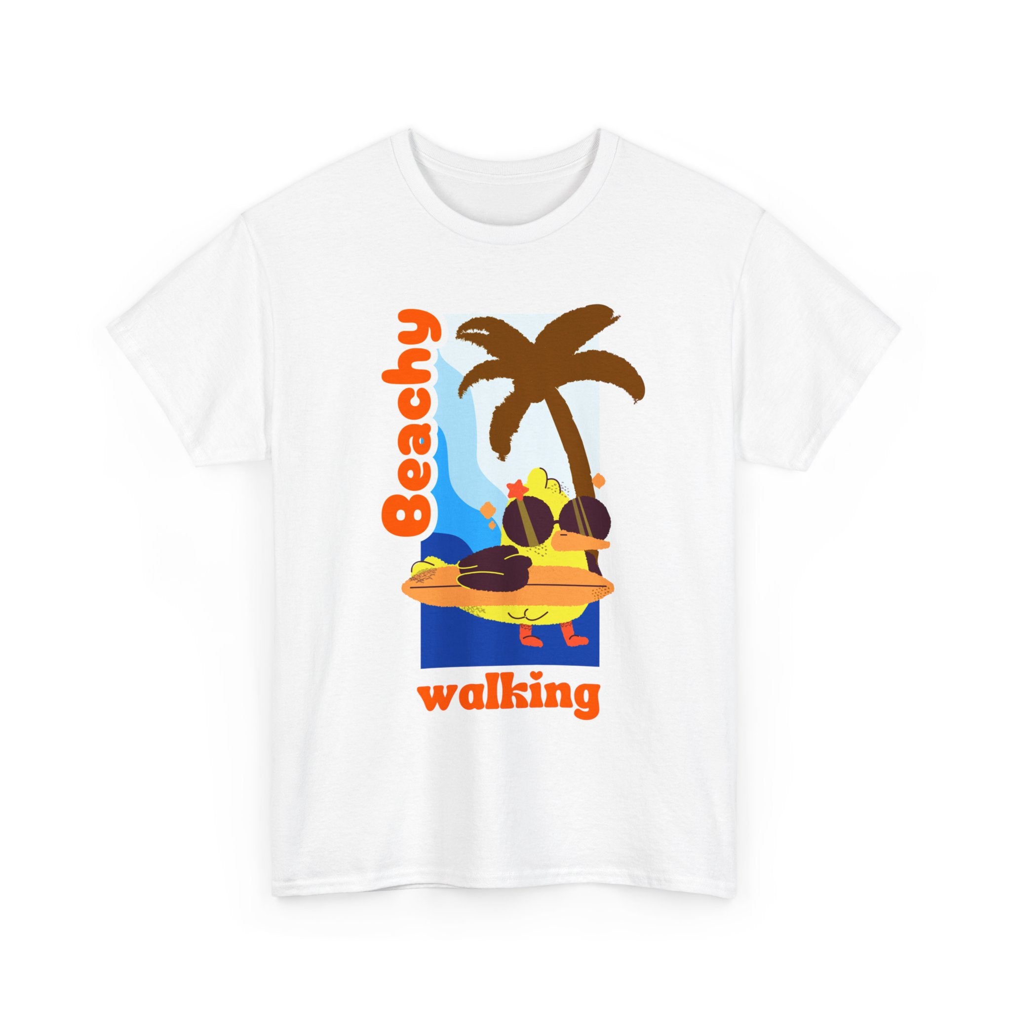Beachy Walkin’ Coton T-shirt Unisexe