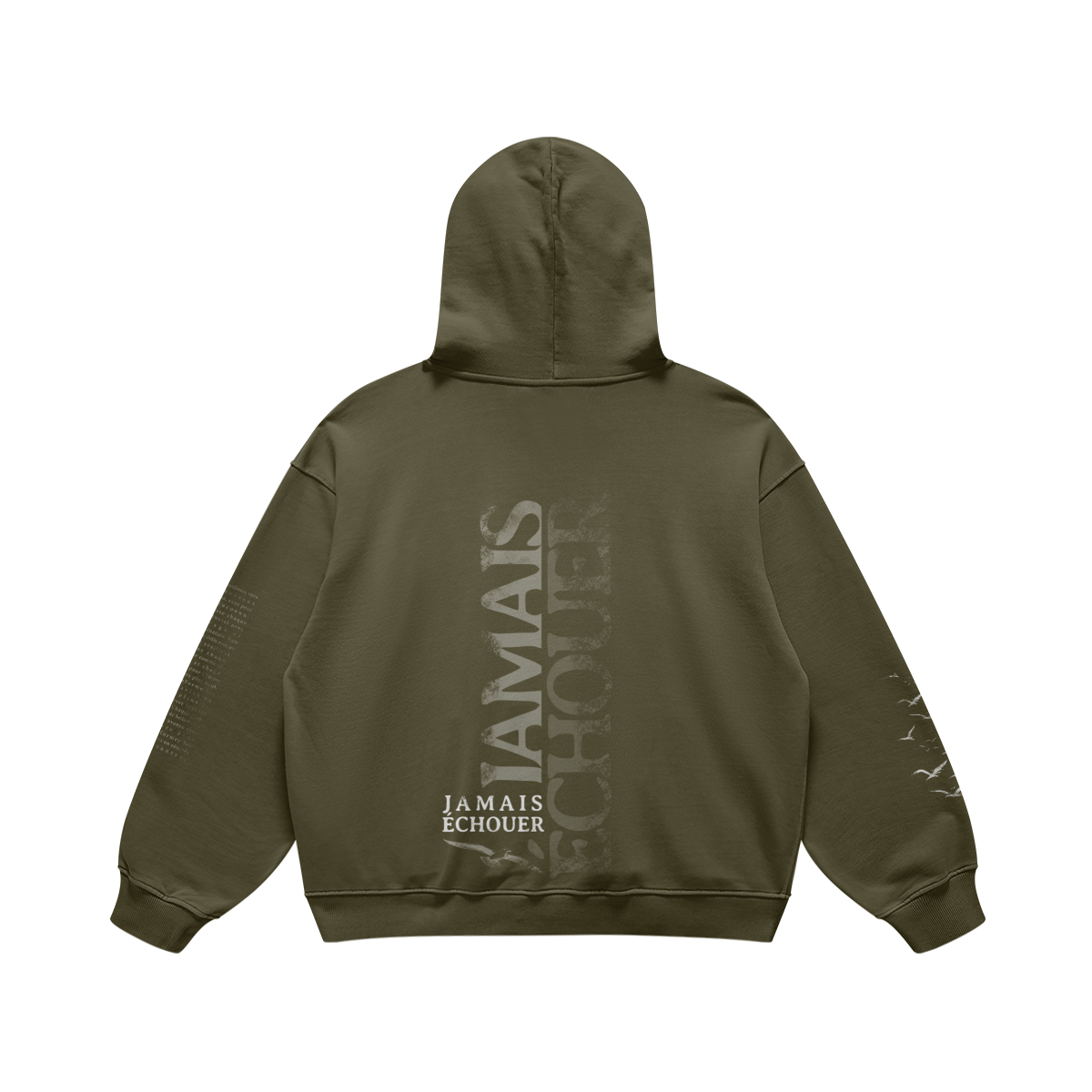 Toujours Naviguer, Jamais Échouer Sweat Large à Capuche Unisexe