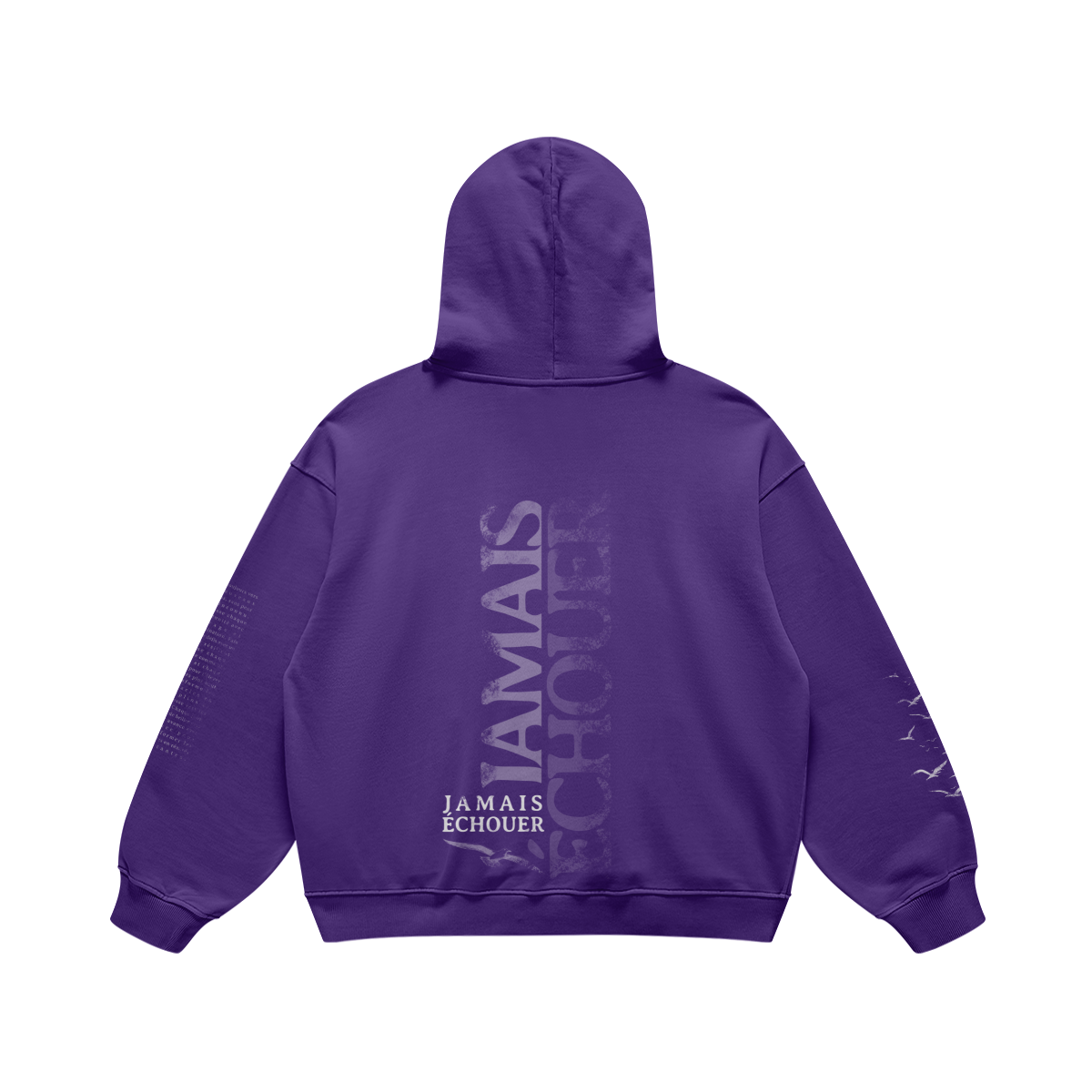 Toujours Naviguer, Jamais Échouer Sweat Large à Capuche Unisexe