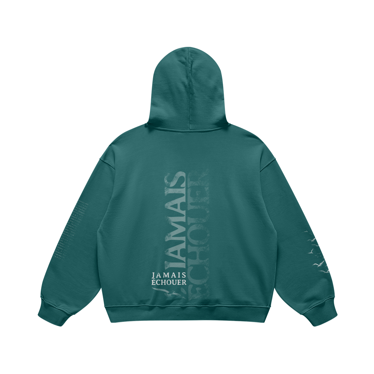 Toujours Naviguer, Jamais Échouer Sweat Large à Capuche Unisexe