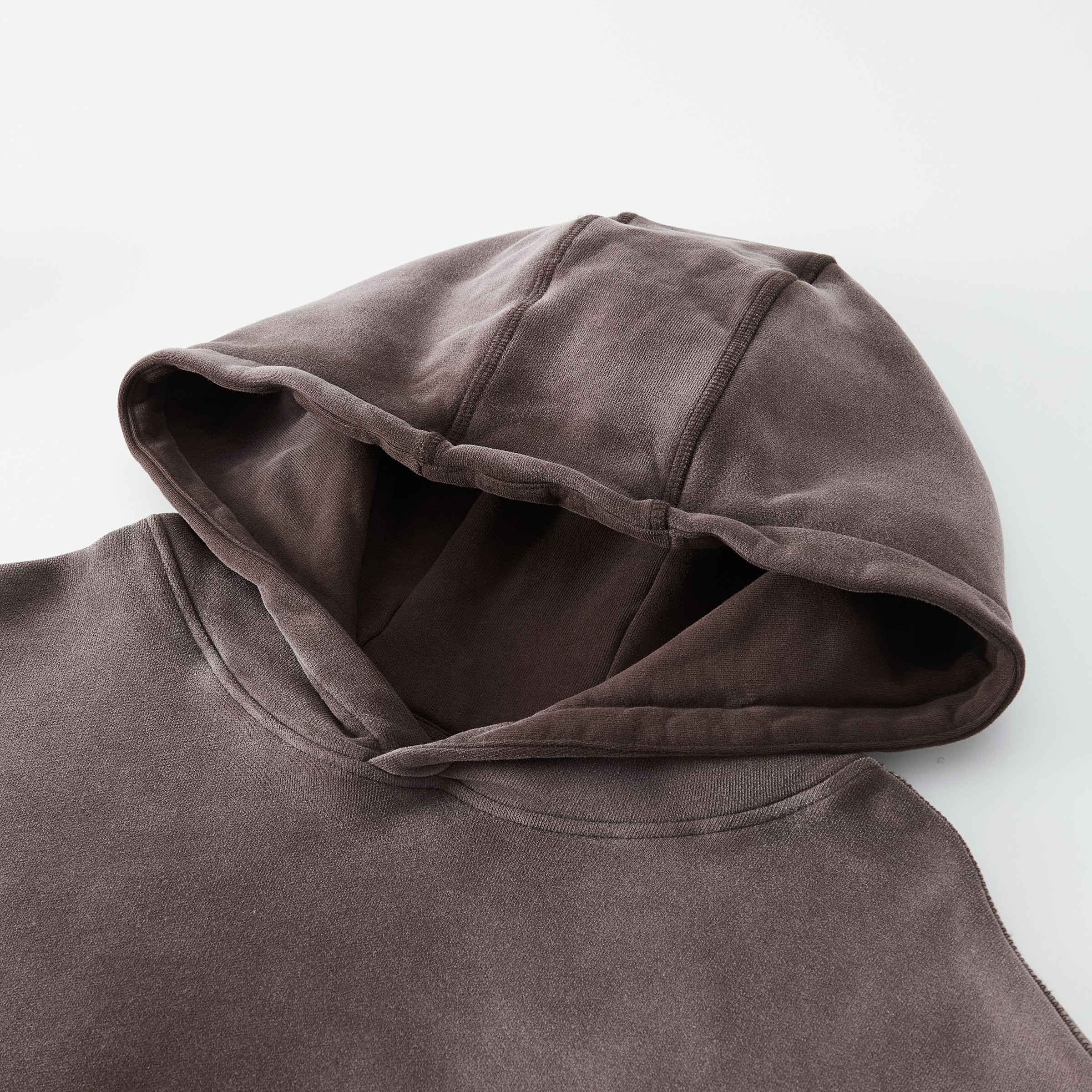 Sweat à capuche Unisexe effet Lavé Coupe Large - 
