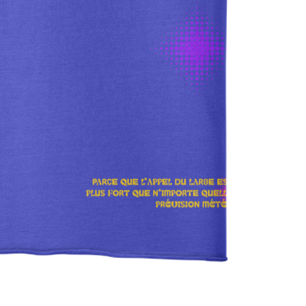 T-shirt Unisexe plage en Coton Peigné Décontracté - 